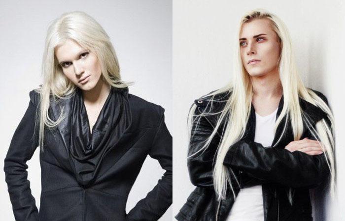 Осветление волос мужчинам до и после