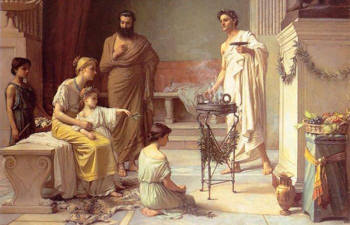 Прически и макияж древний греции