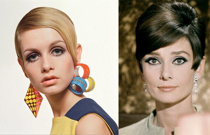 Стиль 60 годов макияж прически