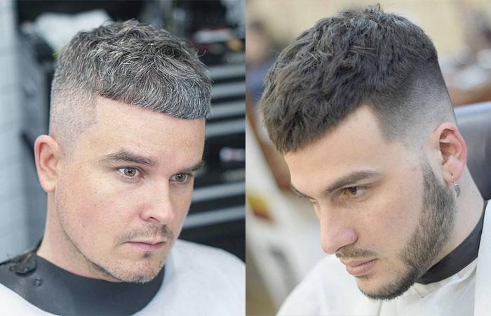 Классические стрижки для мужчин на средние волосы
