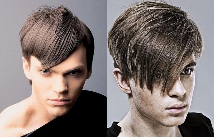 Ассиметричные стрижки на короткие волосы фото для мужчин
