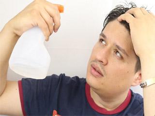 Как выпрямить волосы в домашних мужчинам
