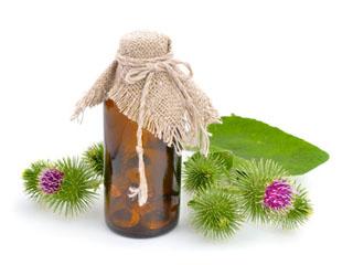 10 эффективных рецептов с репейным маслом от выпадения волос