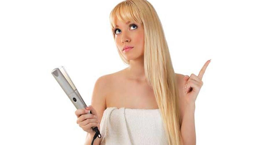 Как выпрямить волосы без утюжка и фена как быстро