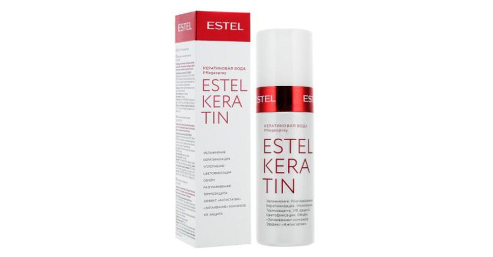 Кератиновая вода для волос estel keratin: отзывы, состав, инструкция по ...