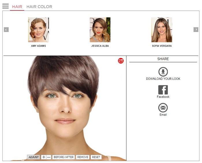 Подобрать себе цвет волос онлайн бесплатно по фото без регистрации бесплатно