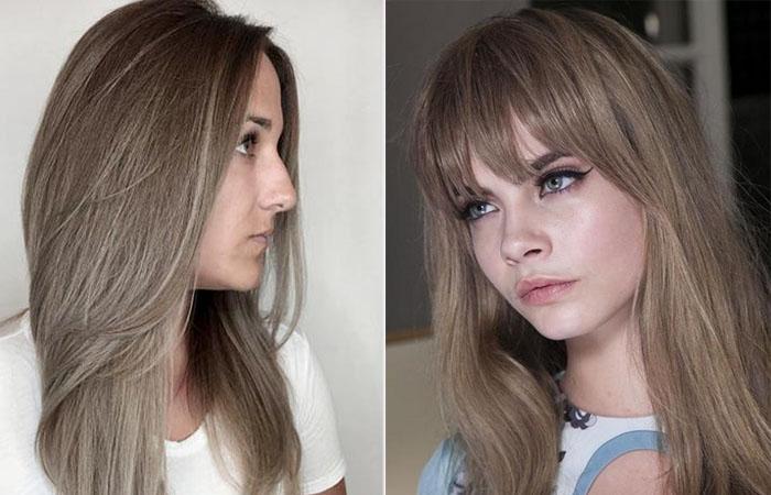 Светло русый цвет фото до и после