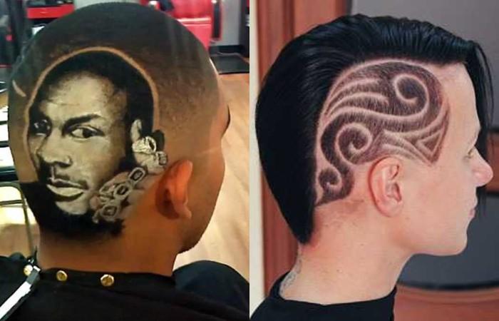 ЧЕМ ЛУЧШЕ ДЕЛАТЬ HAIRTATOO ИЛИ РИСУНКИ НА ГОЛОВЕ???