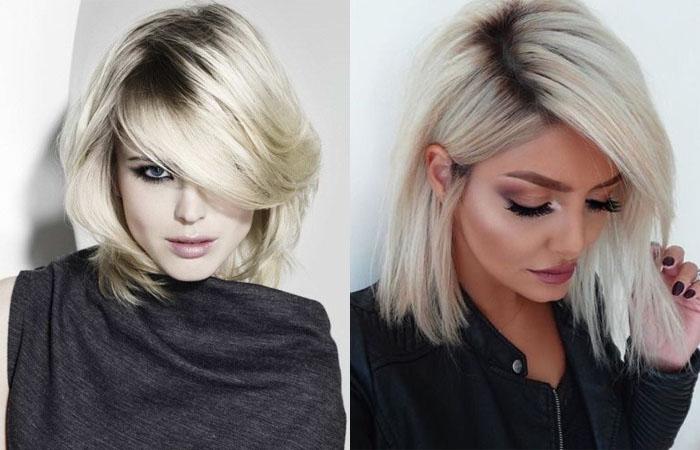 Блонд с темными корнями: особенности техники, выбор материалов, советы парикмахеров
