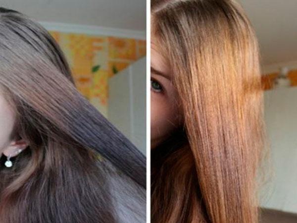Волосы после смывки: как восстановить, вредна ли она, фото до и после, маски после процедуры, как она влияет и действует на локоны, какой цвет волос после